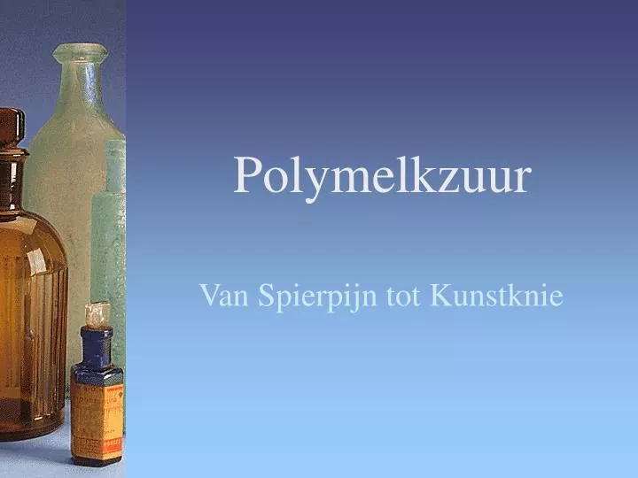 polymelkzuur