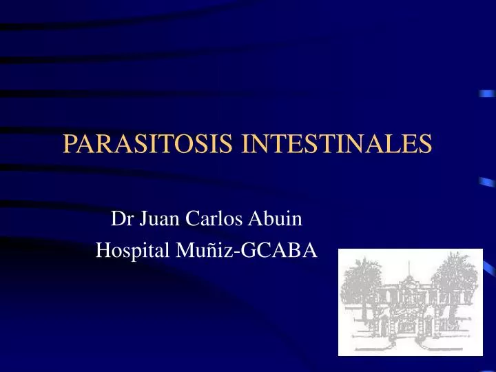 parasitosis intestinales