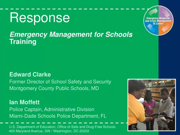 response emergency management for schools training