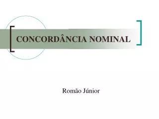 concord ncia nominal