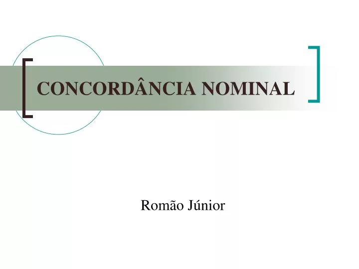 concord ncia nominal