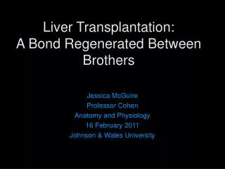 Liver Transplants