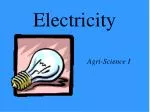 Electricity - slide 1