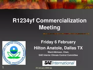 R1234yf Commercialization Meeting