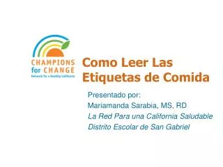 como leer las etiquetas de comida