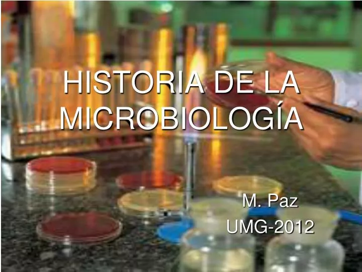 historia de la microbiolog a