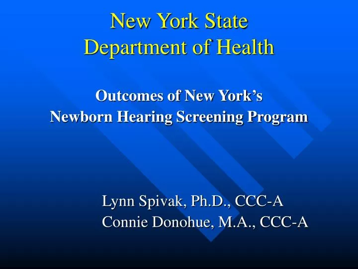 new york state department of health