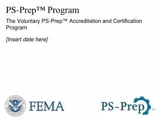 PS-Prep™ Program