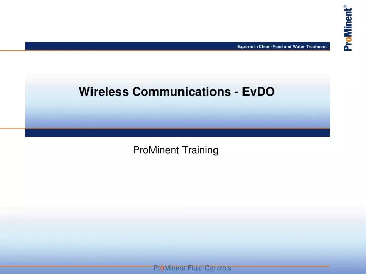 wireless communications evdo