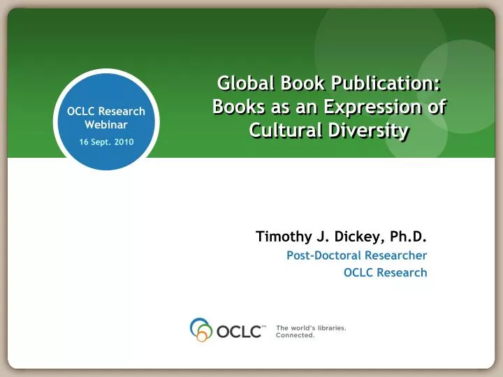 global book publication books as an expression of cultural diversity