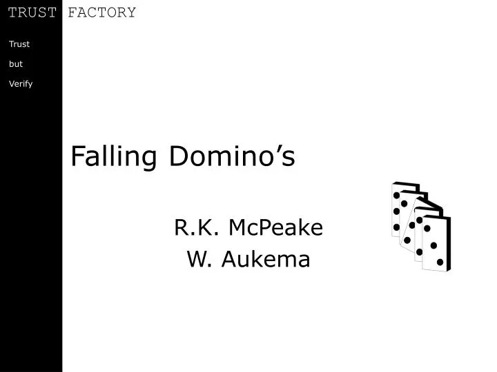 falling domino s