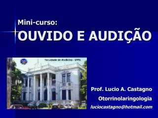 mini curso ouvido e audi o