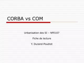 corba vs com