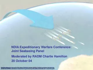 NDIA Expeditionary Warfare Conference: Joint Seabasing Panel