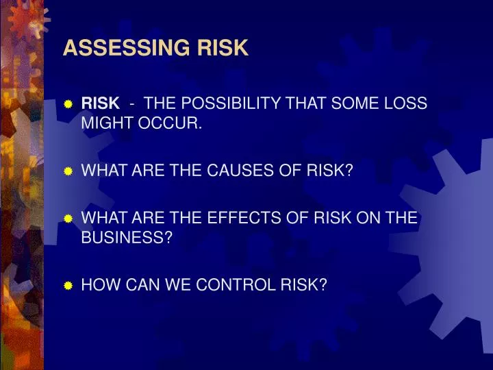 assessing risk