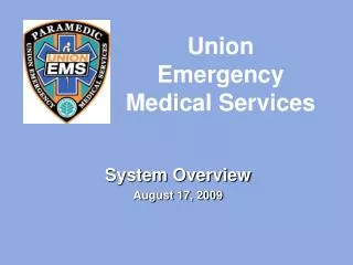 System Overview August 17, 2009