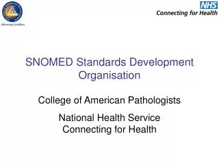 SNOMED Standards Development Organisation