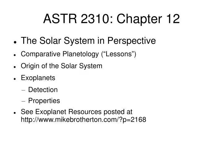 astr 2310 chapter 12