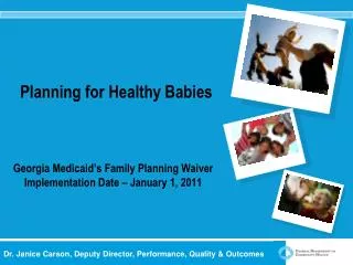 Planning for Healthy Babies