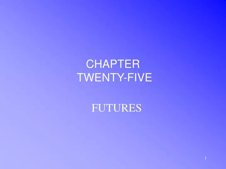 chapter twenty five