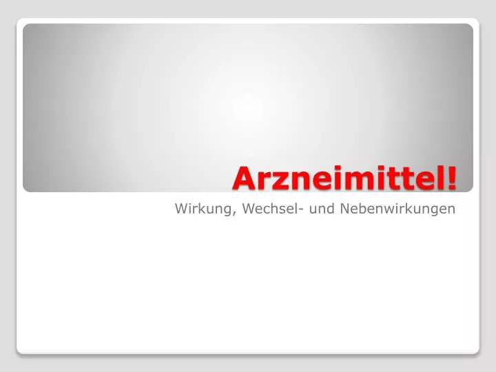 arzneimittel