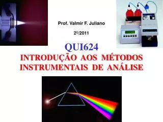 Prof. Valmir F. Juliano 2º/2011