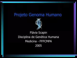 Projeto Genoma Humano