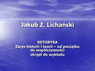 Jakub Z. Lichański