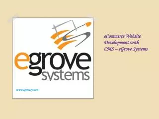 eCommerce Website Development with CMS ??? eGrove Systems