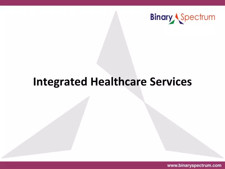 integrated healthcare services