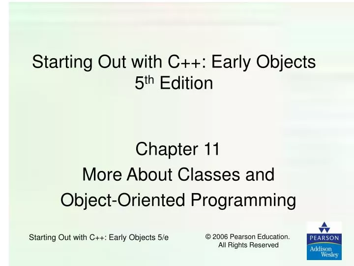 starting out with c early objects 5 th edition