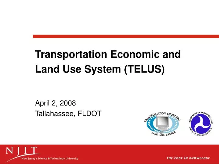 transportation economic and land use system telus