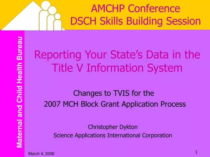 amchp conference dsch skills building session