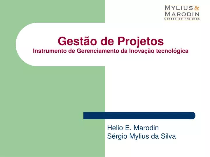 gest o de projetos instrumento de gerenciamento da inova o tecnol gica