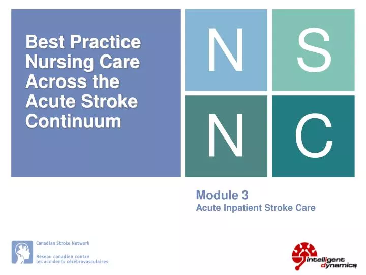 module 3 acute inpatient stroke care