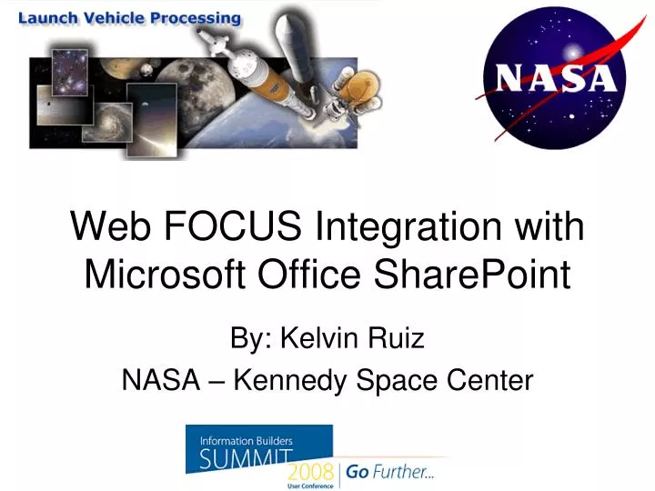 web focus integration with microsoft office sharepoint