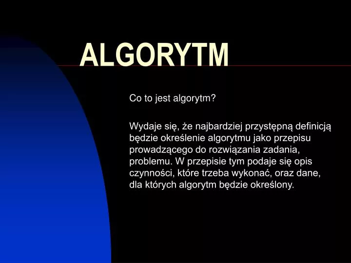 algorytm