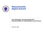 Massachusetts Digital Summit - slide 1