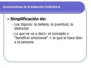 caracter sticas de la redacci n publicitaria