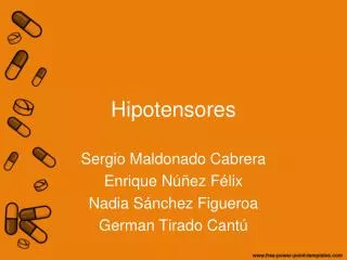 Hipotensores