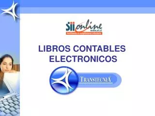 LIBROS CONTABLES ELECTRONICOS