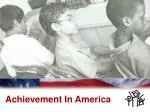 The Current State of Achievement Gaps in American Education - slide 1