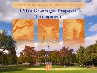 USDA Grants.gov Proposal Development