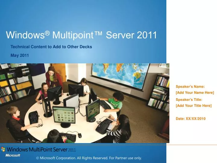windows multipoint server 2011