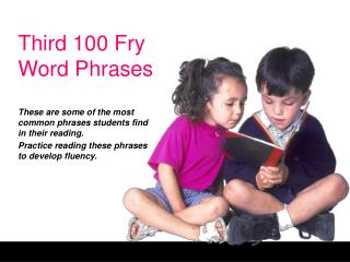 Third 100 Fry Word Phrases