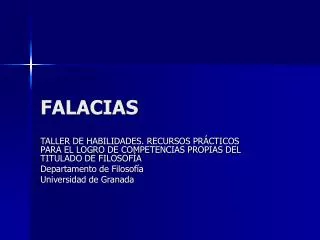 falacias