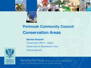 Portmoak Community Council: Conservation Areas