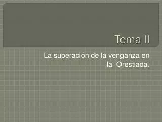 tema ii