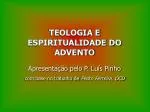 TEOLOGIA E ESPIRITUALIDADE DO ADVENTO - slide 1