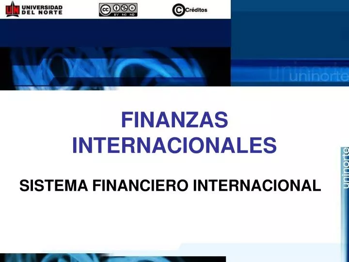 sistema financiero internacional